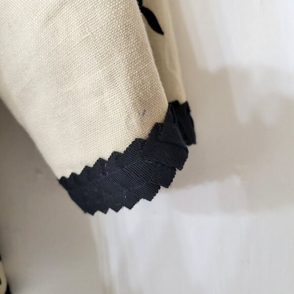 Linea by Louis Dell'Olio Embroidered Linen Jacket - Picture 6 of 7